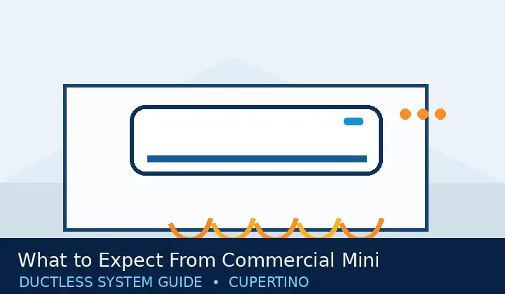 Original mini split system illustration for What to Expect From Commercial Mini Split Services in Cupertino | Cupertino Mini Split Guide