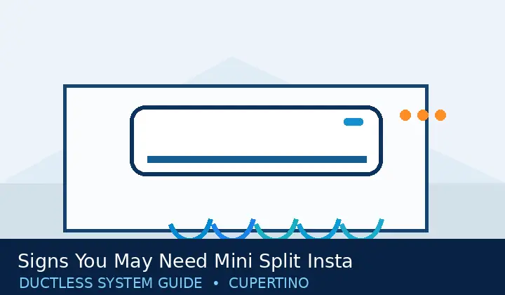 Signs You May Need Mini Split Installation — system guide 1 Ductless HVAC illustration 1 for signs you may need mini split installation