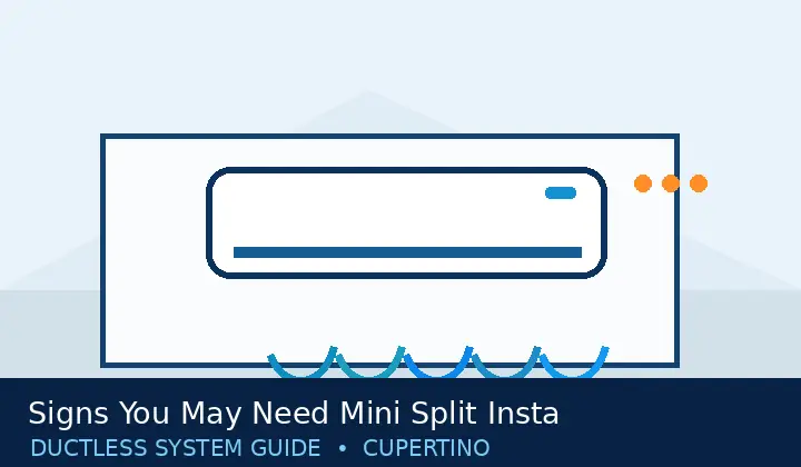 Signs You May Need Mini Split Installation — system guide 2 Ductless HVAC illustration 2 for signs you may need mini split installation