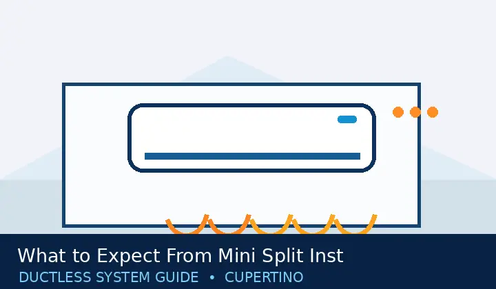 Original mini split system illustration for What to Expect From Mini Split Installation in Cupertino | Cupertino Mini Split Guide