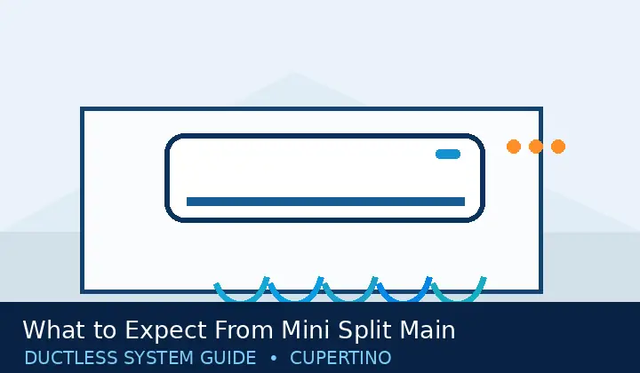What to Expect From Mini Split Maintenance Plans in Cupertino — system guide 2 Ductless HVAC illustration 2 for what to expect from mini split maintenance plans in cupertino