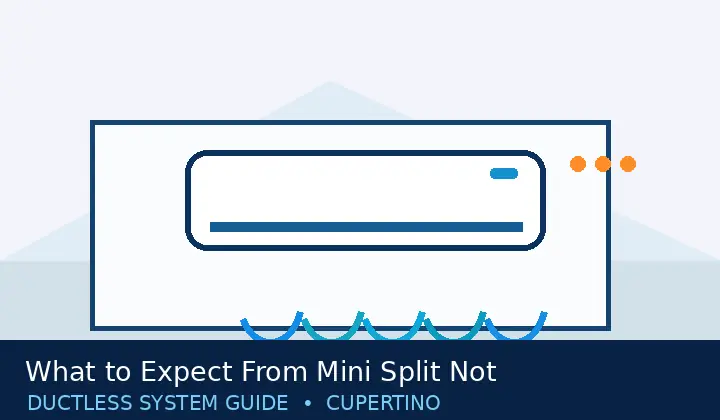 What to Expect From Mini Split Not Heating Repair in Cupertino — system guide 1 Ductless HVAC illustration 1 for what to expect from mini split not heating repair in cupertino