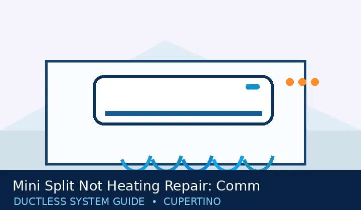 Ductless HVAC illustration 1 for mini split not heating repair: common questions and next steps