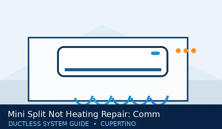 Ductless HVAC illustration 2 for mini split not heating repair: common questions and next steps