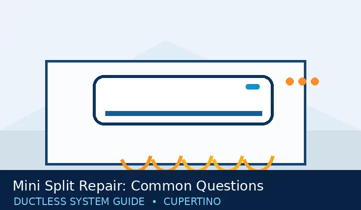 Original mini split system illustration for Mini Split Repair: Common Questions and Next Steps | Cupertino Mini Split Guide