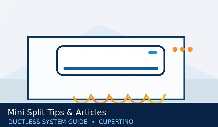 Original mini split system illustration for Mini Split Tips & Articles