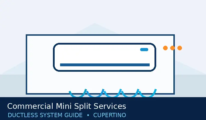 Ductless HVAC illustration 5 for commercial mini split services