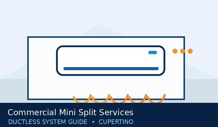 Ductless HVAC illustration 6 for commercial mini split services