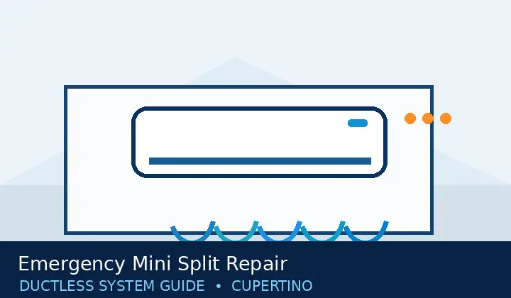 Emergency Mini Split Repair — system guide 4 Ductless HVAC illustration 4 for emergency mini split repair