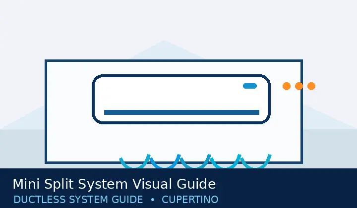 Ductless HVAC illustration 11 for mini split system visual guide