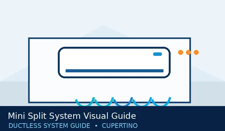 Ductless HVAC illustration 5 for mini split system visual guide