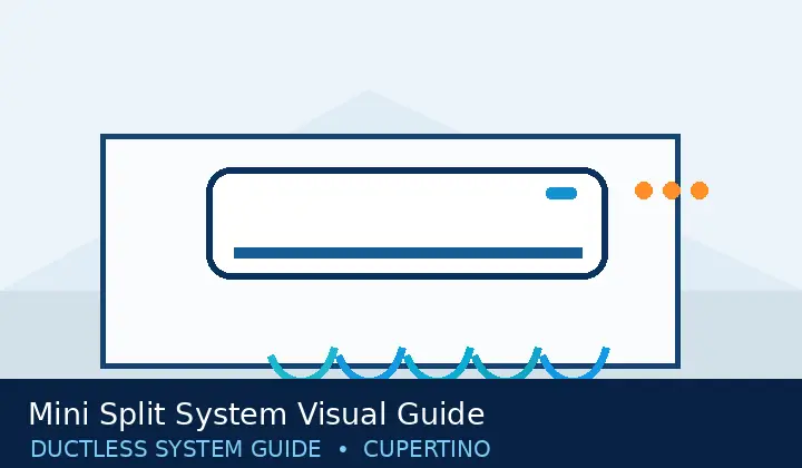 Ductless HVAC illustration 8 for mini split system visual guide