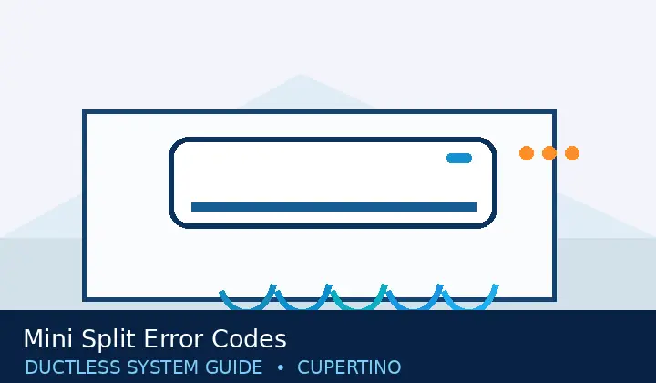 Mini Split Error Codes — system guide 5 Ductless HVAC illustration 5 for mini split error codes