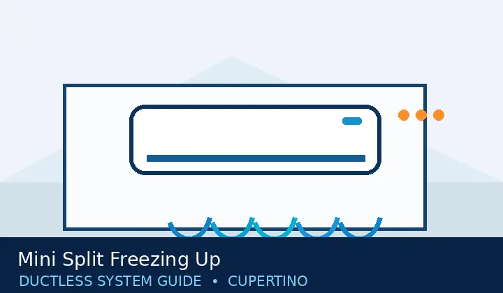 Mini Split Freezing Up — system guide 2 Ductless HVAC illustration 2 for mini split freezing up