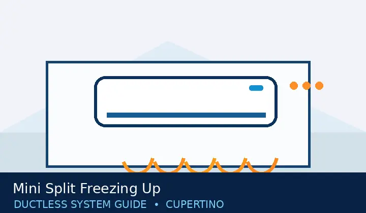 Mini Split Freezing Up — system guide 6 Ductless HVAC illustration 6 for mini split freezing up