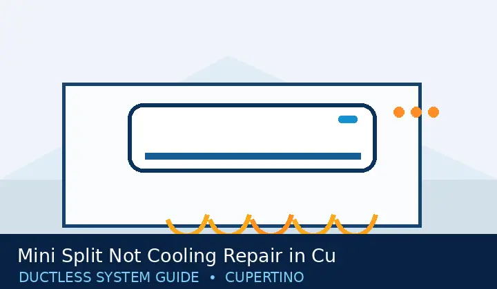 Original mini split system illustration for Mini Split Not Cooling Repair in Cupertino, CA