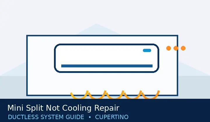 Mini Split Not Cooling Repair — system guide 3 Ductless HVAC illustration 3 for mini split not cooling repair