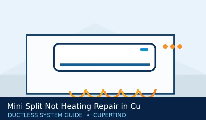 Original mini split system illustration for Mini Split Not Heating Repair in Cupertino, CA