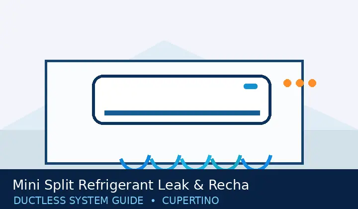 Mini Split Refrigerant Leak & Recharge Service — system guide 4 Ductless HVAC illustration 4 for mini split refrigerant leak & recharge service