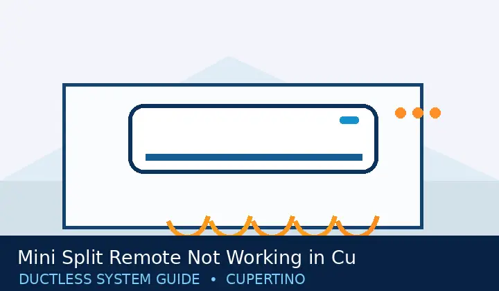 Original mini split system illustration for Mini Split Remote Not Working in Cupertino