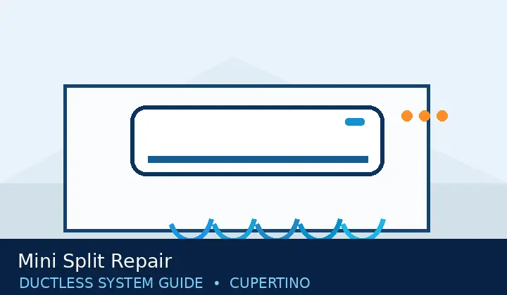 Ductless HVAC illustration 2 for mini split repair