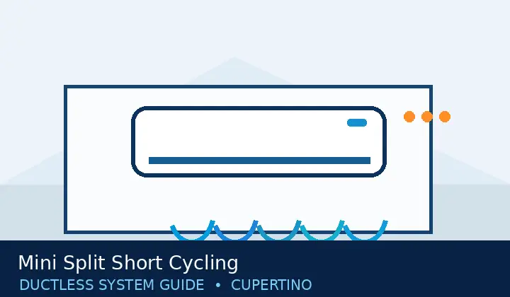 Mini Split Short Cycling — system guide 2 Ductless HVAC illustration 2 for mini split short cycling