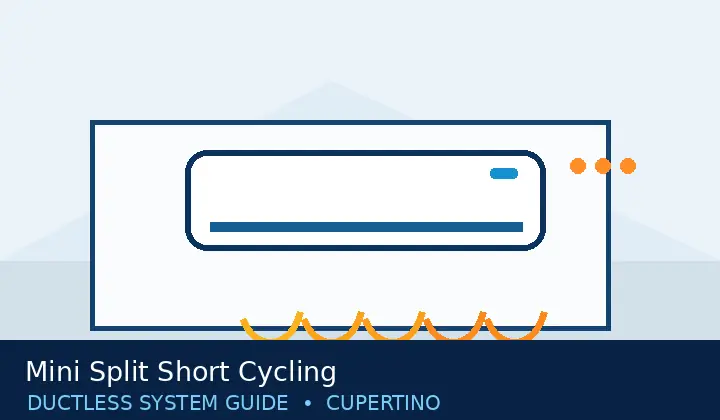 Mini Split Short Cycling — system guide 3 Ductless HVAC illustration 3 for mini split short cycling