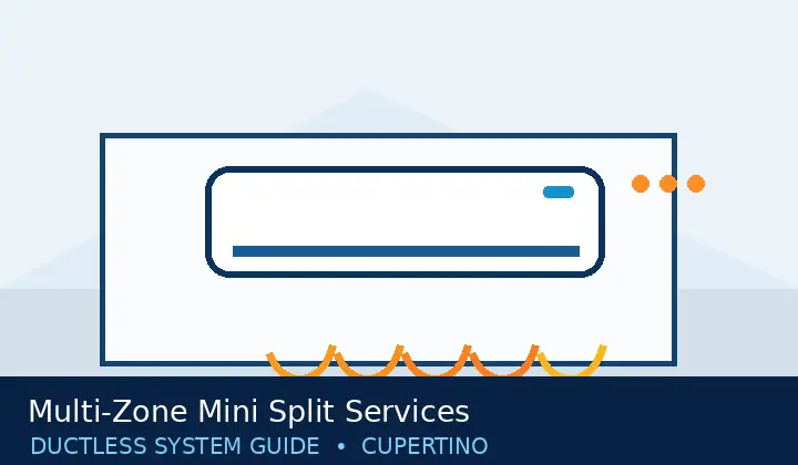 Multi-Zone Mini Split Services — system guide 3 Ductless HVAC illustration 3 for multi-zone mini split services