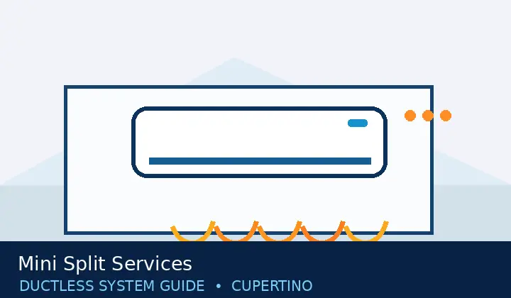 Original mini split system illustration for Mini Split Services